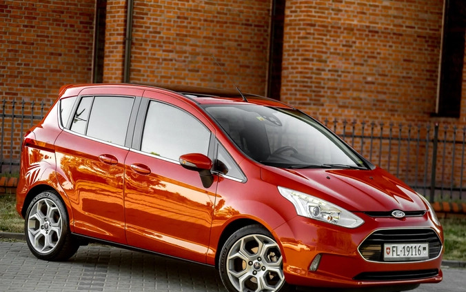 Ford B-MAX cena 32900 przebieg: 143111, rok produkcji 2012 z Radom małe 497